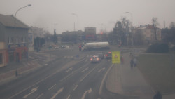 Křižovatka ulic Komenského a Velké Novosady