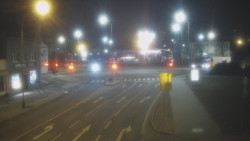 Křižovatka ulic Komenského a Velké Novosady