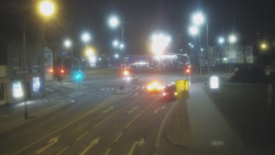 Křižovatka ulic Komenského a Velké Novosady