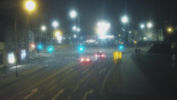 Křižovatka ulic Komenského a Velké Novosady