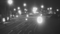 Křižovatka ulic Komenského a Velké Novosady