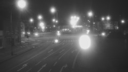 Křižovatka ulic Komenského a Velké Novosady