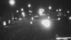 Křižovatka ulic Komenského a Velké Novosady