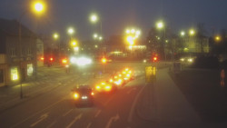 Křižovatka ulic Komenského a Velké Novosady