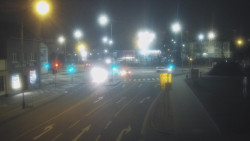 Křižovatka ulic Komenského a Velké Novosady