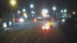 Křižovatka ulic Komenského a Velké Novosady