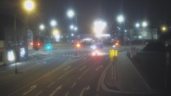 Křižovatka ulic Komenského a Velké Novosady