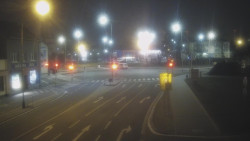 Křižovatka ulic Komenského a Velké Novosady