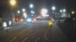 Křižovatka ulic Komenského a Velké Novosady