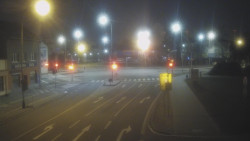 Křižovatka ulic Komenského a Velké Novosady