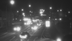 Křižovatka ulic Komenského a Velké Novosady