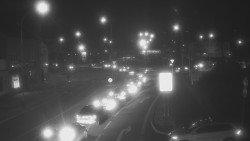 Křižovatka ulic Komenského a Velké Novosady