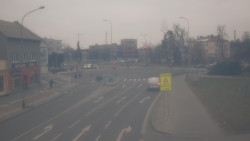 Křižovatka ulic Komenského a Velké Novosady