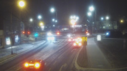 Křižovatka ulic Komenského a Velké Novosady