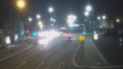 Křižovatka ulic Komenského a Velké Novosady