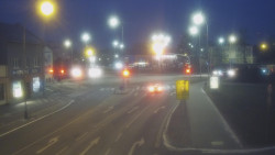 Křižovatka ulic Komenského a Velké Novosady