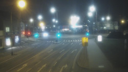 Křižovatka ulic Komenského a Velké Novosady