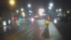 Křižovatka ulic Komenského a Velké Novosady