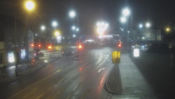 Křižovatka ulic Komenského a Velké Novosady