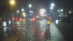 Křižovatka ulic Komenského a Velké Novosady