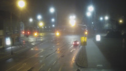 Křižovatka ulic Komenského a Velké Novosady