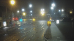 Křižovatka ulic Komenského a Velké Novosady