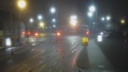 Křižovatka ulic Komenského a Velké Novosady