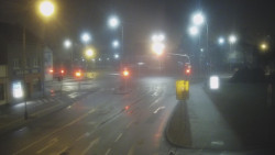 Křižovatka ulic Komenského a Velké Novosady