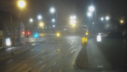 Křižovatka ulic Komenského a Velké Novosady