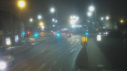 Křižovatka ulic Komenského a Velké Novosady