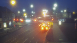 Křižovatka ulic Komenského a Velké Novosady