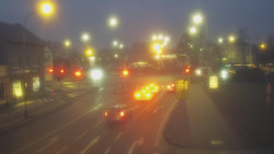 Křižovatka ulic Komenského a Velké Novosady