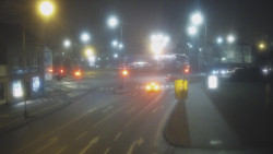 Křižovatka ulic Komenského a Velké Novosady