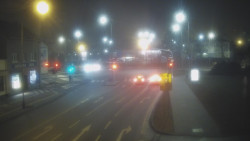 Křižovatka ulic Komenského a Velké Novosady