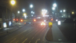 Křižovatka ulic Komenského a Velké Novosady