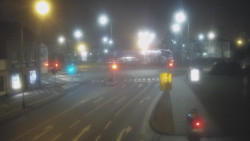 Křižovatka ulic Komenského a Velké Novosady