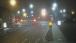 Křižovatka ulic Komenského a Velké Novosady