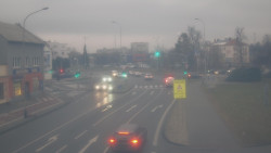 Křižovatka ulic Komenského a Velké Novosady