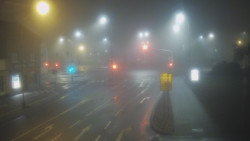 Křižovatka ulic Komenského a Velké Novosady