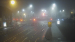 Křižovatka ulic Komenského a Velké Novosady