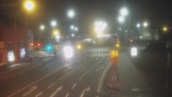 Křižovatka ulic Komenského a Velké Novosady