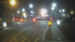 Křižovatka ulic Komenského a Velké Novosady