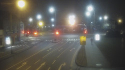 Křižovatka ulic Komenského a Velké Novosady