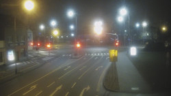 Křižovatka ulic Komenského a Velké Novosady