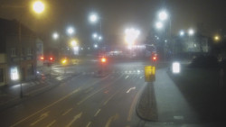 Křižovatka ulic Komenského a Velké Novosady