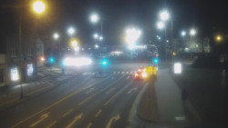 Křižovatka ulic Komenského a Velké Novosady