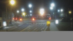 Křižovatka ulic Komenského a Velké Novosady