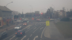 Křižovatka ulic Komenského a Velké Novosady