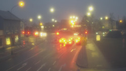 Křižovatka ulic Komenského a Velké Novosady