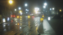 Křižovatka ulic Komenského a Velké Novosady